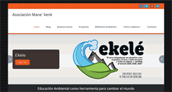 Desktop Screenshot of manekenk.org.ar